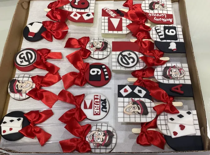 Doces personalizado de pasta americana