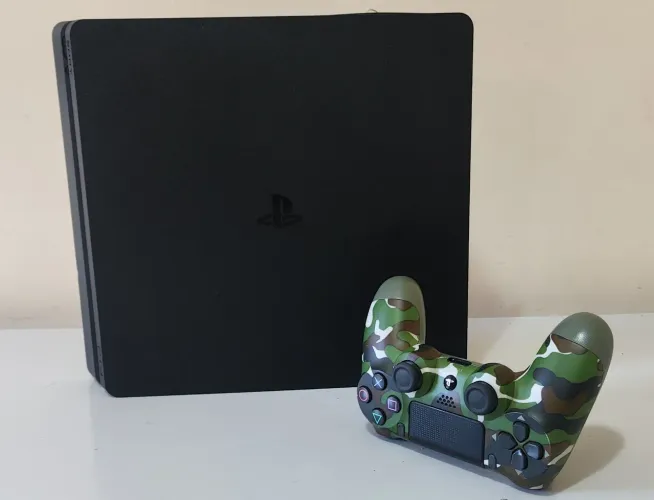 PS4 SLIM + 200 JOGOS PARCELO EM ATÉ 18 X