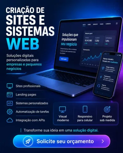 Desenvolvimento de Sites e Sistemas Web