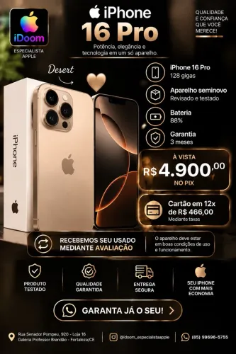 iPhone 16 pro 128gb