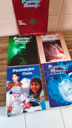 4 Livros Plantão médico