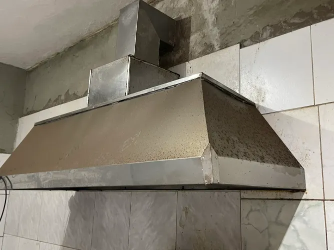 Coifa inox industrial