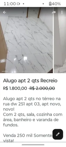 Alugo e vendo apts no Recreio 