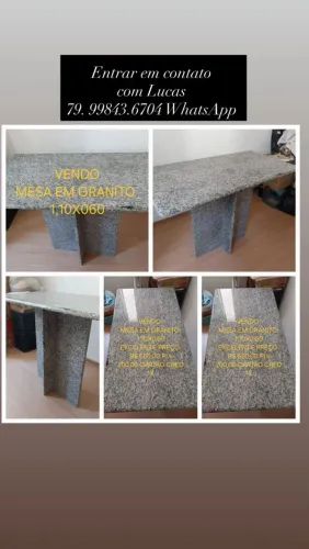 Mesa em granito