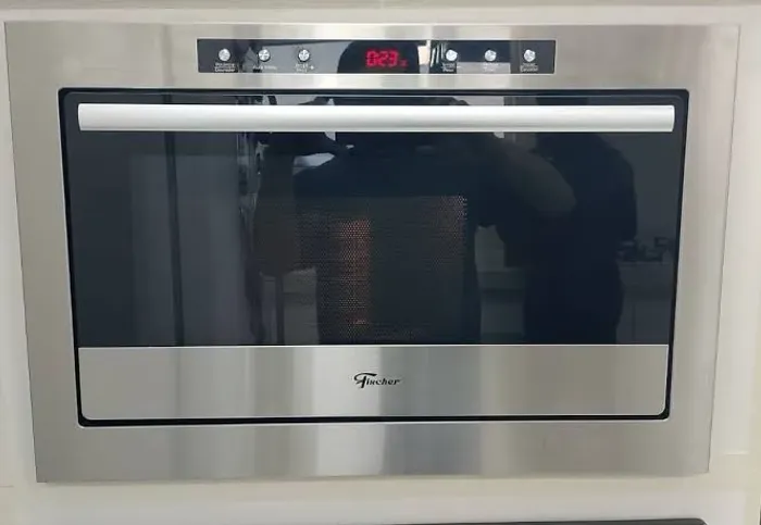 Microondas de embutir Fischer inox 