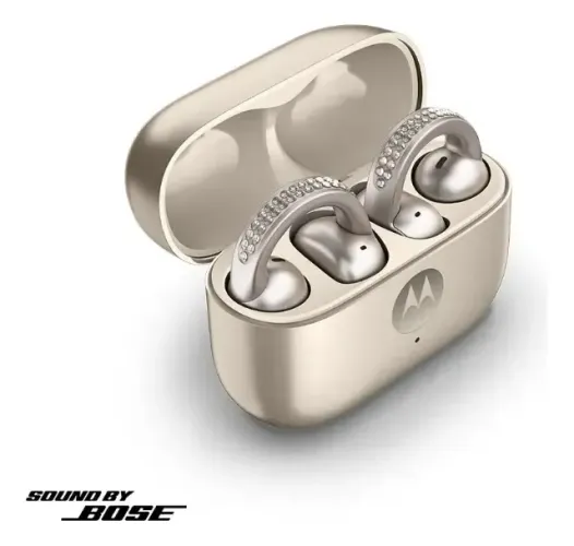 Novo, lacrado, com NF. Motorola Moto Buds Loop Cristals by Swarovski - Sound by Bose