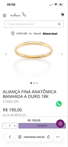 Alianças rommanel