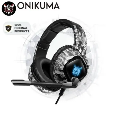 Headset Gamer ONIKUMA com Microfone - Para PC e Xbox