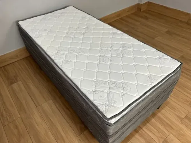 Cama Box Prestige Solteiro Molas Ensacadas - Entrega Rápida