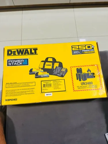 Kit DeWALT power stack - 20v - LANÇAMENTO