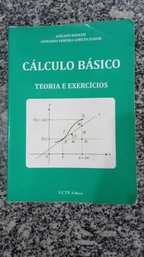 Livro Cálculo Básico (Teoria e exercícios) seminovo 