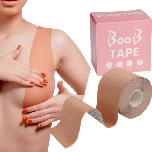 Fita Faixa Invisivel Sustenção Dos Seios Sem Bojo Boob Tape<br>