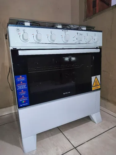 Fogão Atlas Milão 6 bocas mesa inox