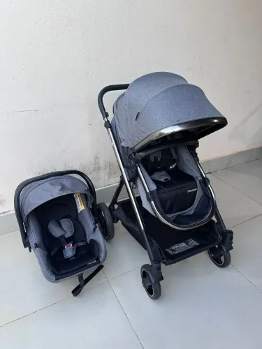 Carrinho 3 em 1 Safety 4 MESES DE USO NOVINHO