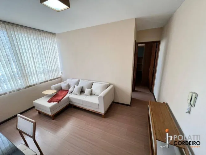 Apartamento com 1 dormitório para alugar, 45 m² por R$ 2.200/mês - Centro - Curitiba/PR