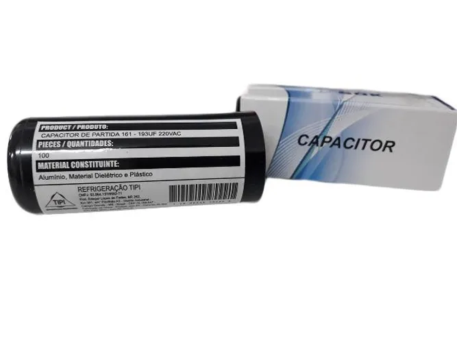 Capacitor De Partida 161 193UF 220vac
