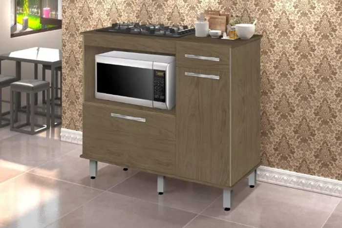 Balcão / Bancada para Cooktop 5 Bocas Onix ! Frete Grátis !