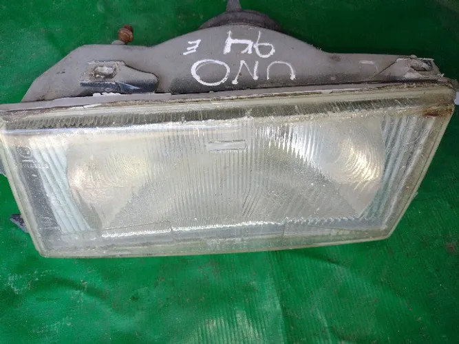 Farol Lado Esquerdo Lente Vidro Fiat/Uno 1993/97.