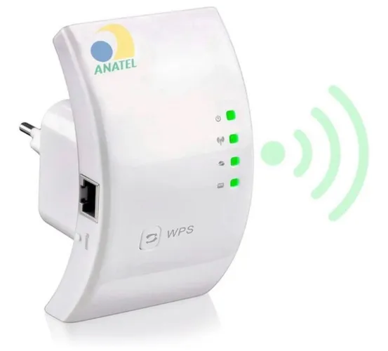 Repetidor WI-FI - Amplia o sinal do WI-FI 