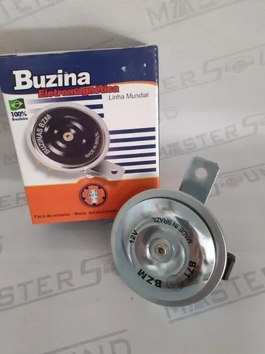 Buzina. Paquerinha. Eletromagnética. Nova. Instalada.