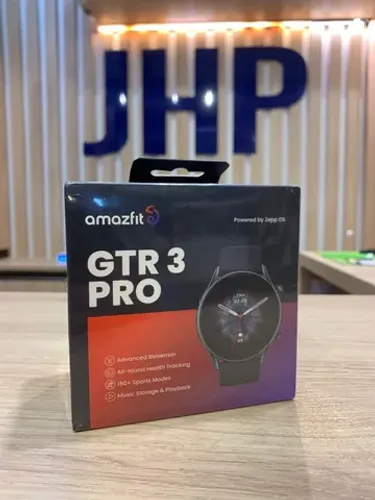 Relogio Smartwatch Amazfit Gtr 3 Pro Preto A2040 - Loja Física | Até 12x sem juros 