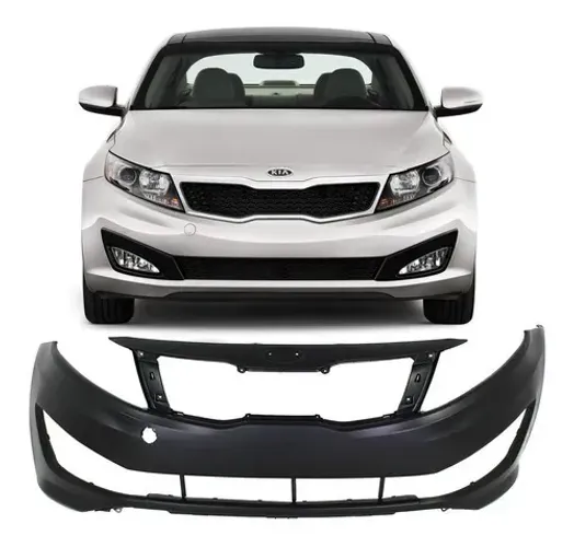 Parachoque Dianteiro Kia Optima 2013 / 2014 - Preto Liso - FPI