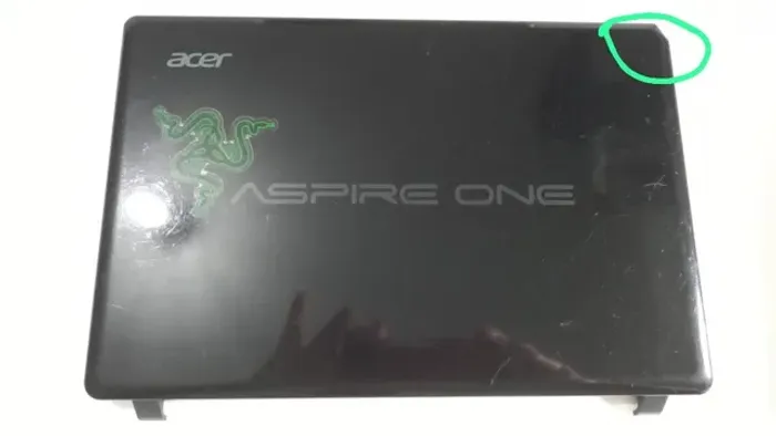 Carcaça Tampa E Moldura Tela Acer 725 ( Detalhe ) 1012a
