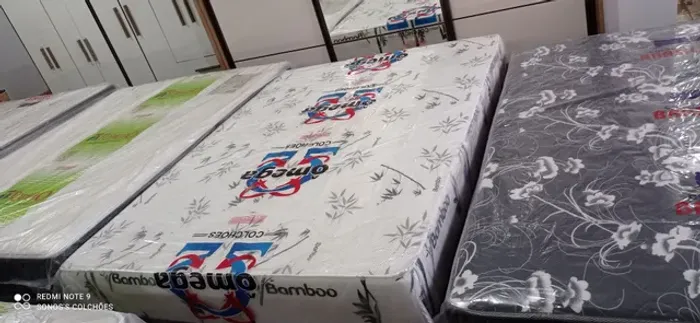 CAMA BOX CASAL ESPUMA SELADA NOVA ALTO PADRÃO