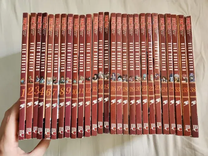 Mangá Fairy Tail - 1 a 25, 33, 35 e 38
