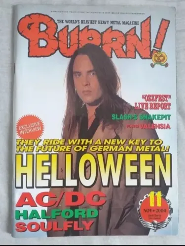Revista Burn! 2000 - Edição Especial Helloween