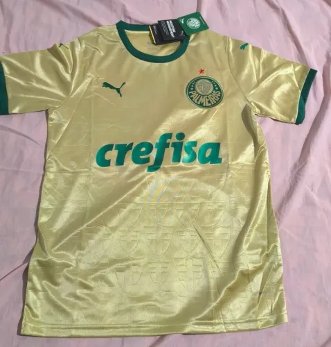 Camisa Palmeiras Creffisa - Edição Especial Dourada