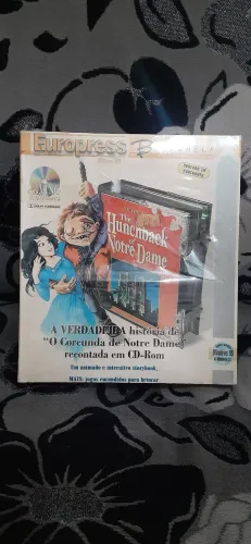 Story book interativo antigo raro lacrado O Corcunda de Notre Dame