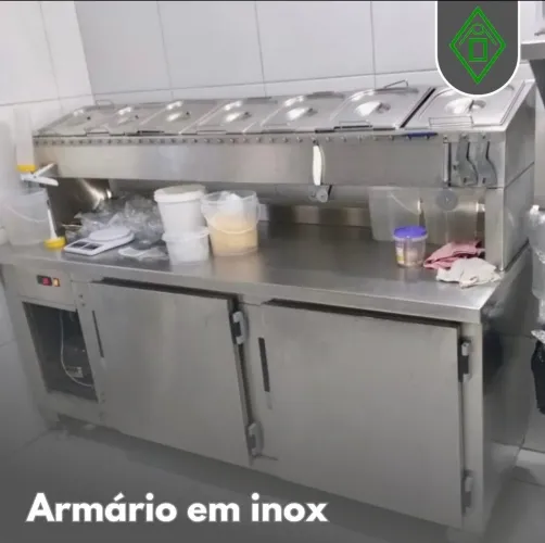 Armário em inox 304