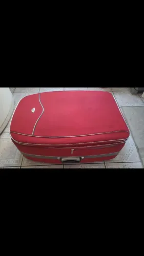 Mala de Viagem Vermelha Grande