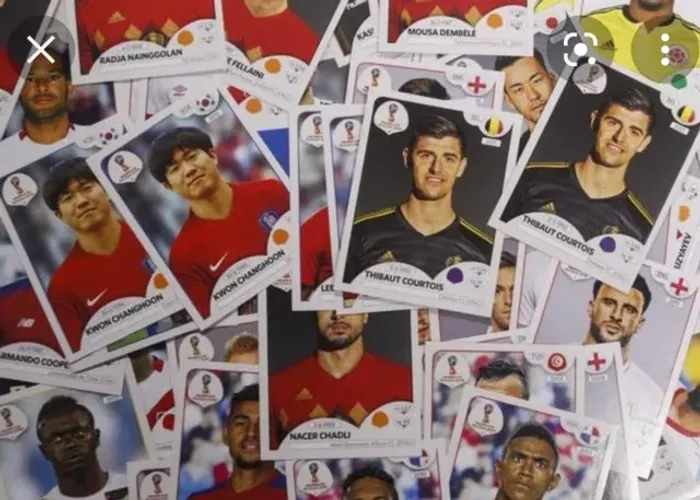 Figurinhas Álbum Copa 2018 Russia