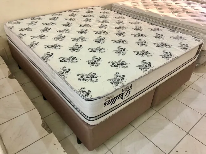 Cama Box de casal bipartida , cama de casal, cama Box 