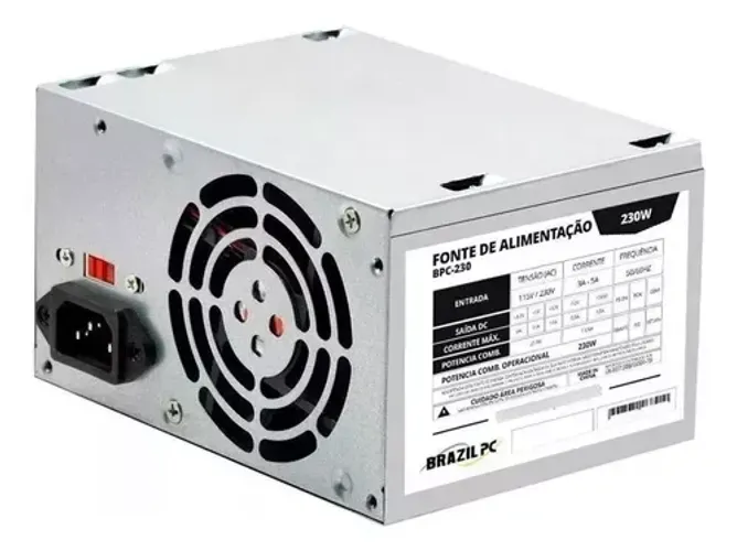 FONTE ATX 230W REAL DUEX/VXPRO