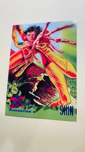 1995 Fleer Ultra - X-MEN - card marvel - Skin / Derme - Geração X - Generation X carta