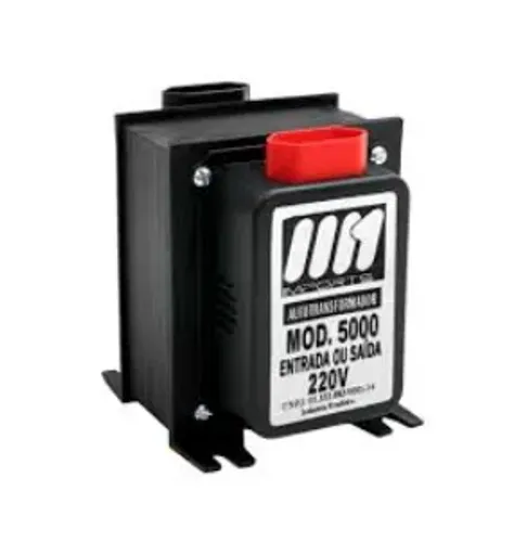 AUTO TRANSFORMADOR 5000 VA 110 / 220V TRIPOLAR M1 GILSOM COM FIO