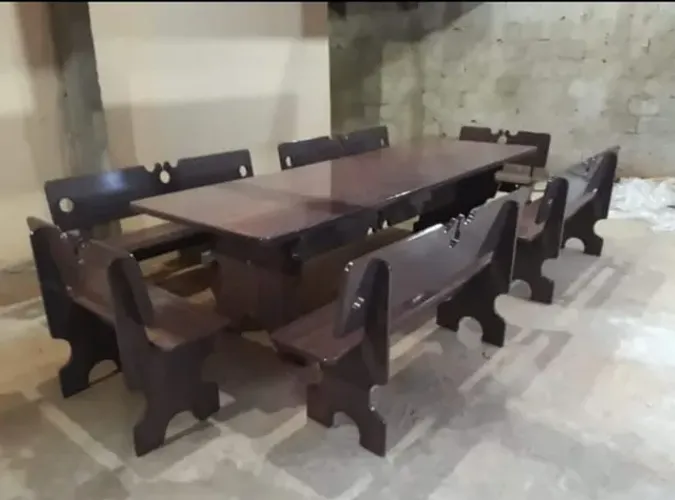 Mesa de ardósia pintada a partir de 590