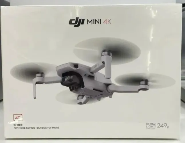 DRONE DJI mini 4k COMBO LACRADO !