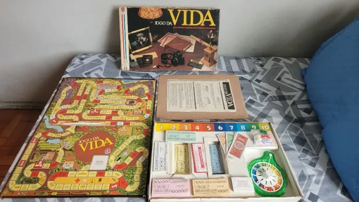 Jogo da Vida Original Retrô - 1ª Edição