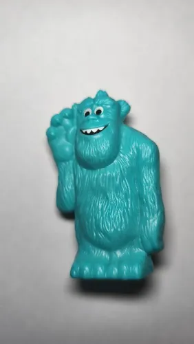 Sully da Coleção Nescau Cereal - boneco do Monstros S.A. - altura 6 cm - Monsters Inc.