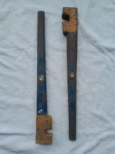 Chave de dobrar ferro -Ferramentas de Metal Antiga - Decoração Industrial