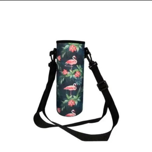 Bolsa para garrafa de água ou mamadeira com isolamento térmico 550ml.