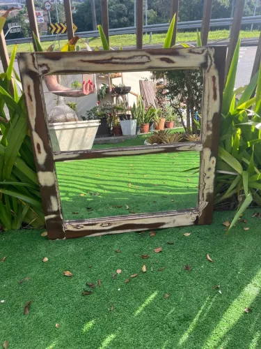 Espelho Decorativo Rústico para Casa