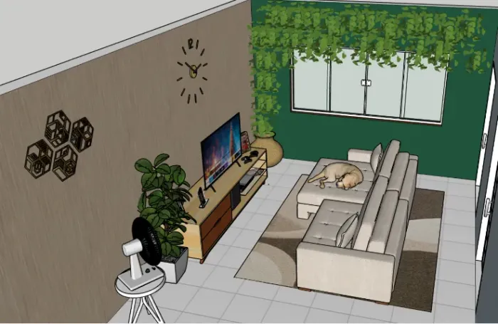 CRIAÇÃO DE ESPAÇO E FACHADAS EM 3D (DESIGNER DE INTERIORES E ARQUITETURA)