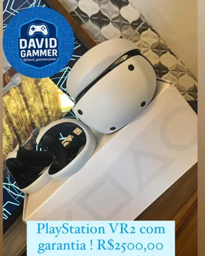 VR 2 PLAYSTATION VR. REALIDADE VIRTUAL COM GARANTIA. LOJA FISICA, ENVIAMOS PRA TODO BRASIL