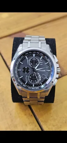 CITIZEN ATTESA SUPER TITANIUM <br>AT8040-57E - RÁDIO CONTROLE
