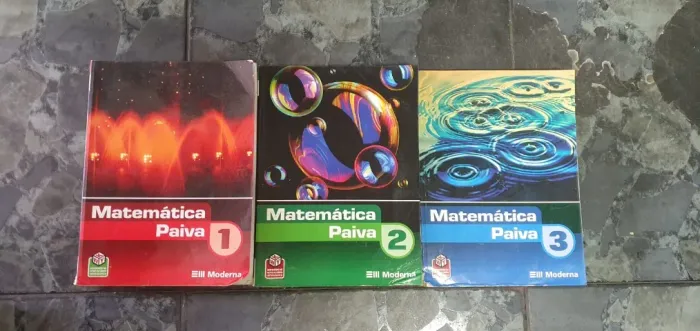 Livro Didático Ensino Médio Matemática Paiva com Gabarito